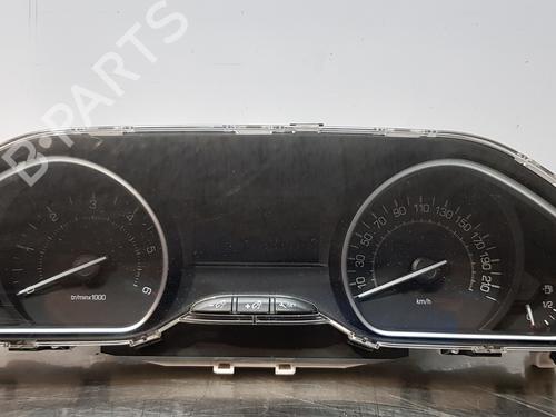 Used Instrument cluster PEUGEOT 208 I (CA_, CC_) 1.6 HDi / BlueHDi 75 (75 hp) 9707121