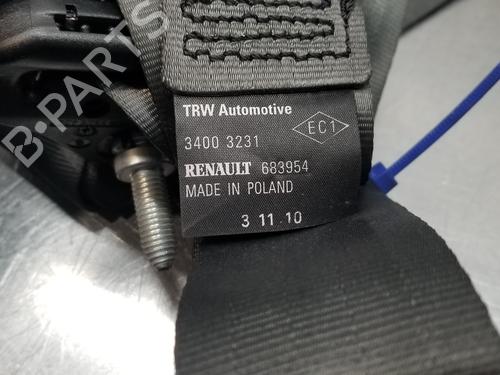 Rear left seatbelt RENAULT CLIO III (BR0/1, CR0/1)  | BP17800438I29 