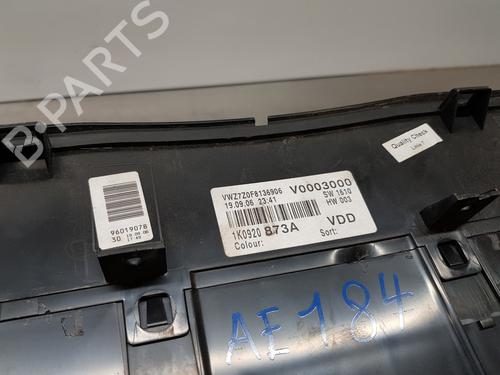 Instrument cluster VW GOLF V (1K1) | BP28605747C47