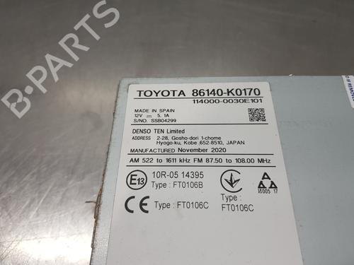 Multifunctionele display TOYOTA YARIS (_P21_, _PA1_, _PH1_) 1.5 Hybrid (MXPH10, MXPH11) | BP23893008C48 