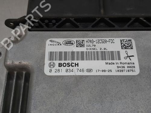 Engine control unit (ECU) JAGUAR XF II (X260) 2.0 D | BP13882276M57 