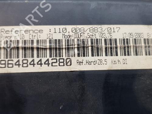 Instrument cluster PEUGEOT 607 (9D, 9U)  | BP22640235C47 