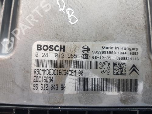 Engine control unit (ECU) PEUGEOT 307 (3A/C) | BP30880758M57