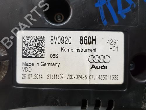 Instrument cluster AUDI A3 (8V1, 8VK) | BP29935048C47