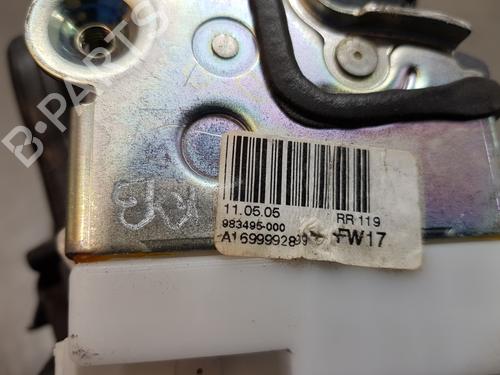 Rear right lock MERCEDES-BENZ A-CLASS (W169)  | BP26217608C99 