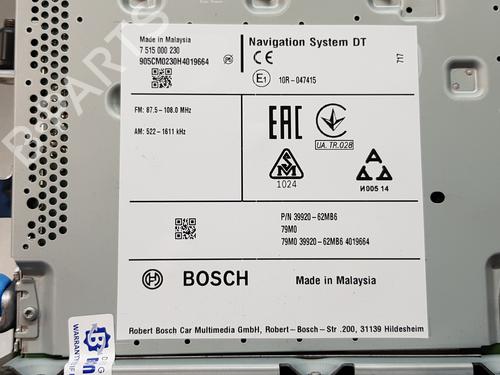 Display monitor SUZUKI SX4 S-Cross (JY)  | BP19683680C48 