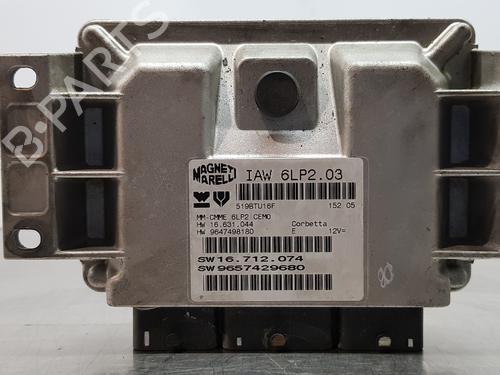 Used Engine control unit (ECU) PEUGEOT 206 Hatchback (2A/C) 1.4 16V (88 hp) 18865542