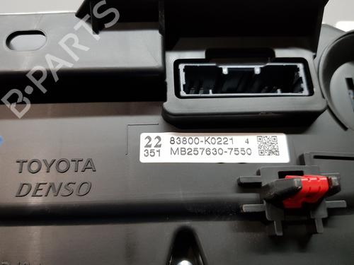 Instrument cluster TOYOTA YARIS (_P21_, _PA1_, _PH1_) 1.5 Hybrid (MXPH10, MXPH11) | BP23946058C47 