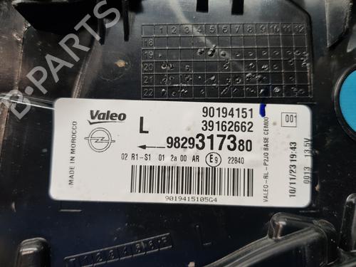 Left taillight OPEL CORSA F (P2JO)  | BP29854843C34 