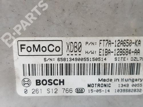 Engine control unit (ECU) FORD TRANSIT COURIER B460 MPV  | BP7594443M57 