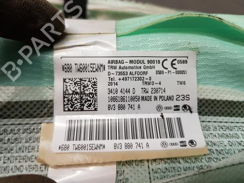 Venstre gardin kollisjonspute AUDI A3 (8V1, 8VK)  | BP29935044C11 