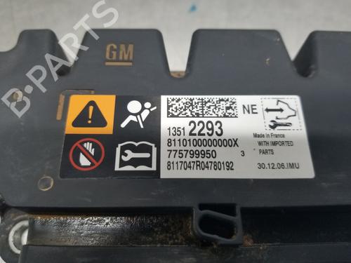 Kollisonspute sett OPEL MERIVA B MPV (S10)  | BP29708763C86 