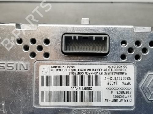 Display monitor NISSAN PATHFINDER III (R51) 2.5 dCi | BP18908050C48