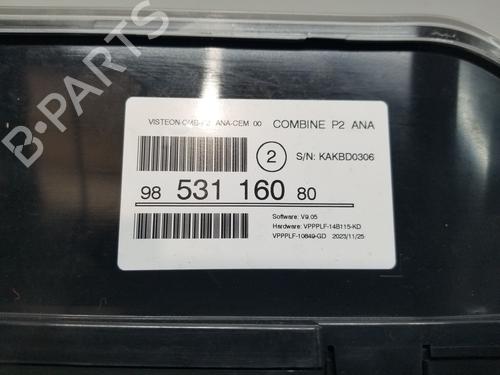 Instrument cluster PEUGEOT 208 II (UB_, UP_, UW_, UJ_)  | BP29354686C47 