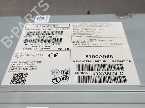 Display monitor MITSUBISHI OUTLANDER III (GG_W, GF_W, ZJ, ZL, ZK)  | BP20706625C48 