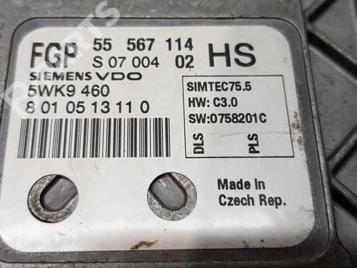 Engine control unit (ECU) OPEL ASTRA H GTC (A04)  | BP10365298M57 
