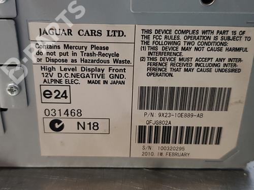 Ferdsskriver JAGUAR XF I (X250) 3.0 D | BP9666029C48 