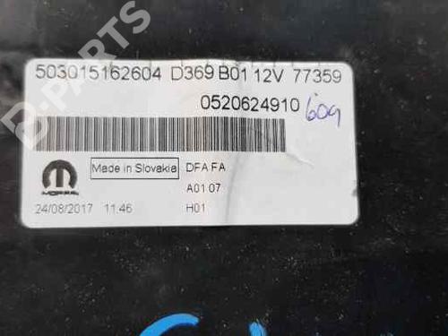 Instrument cluster FIAT DOBLO Bus (263_) 1.6 D Multijet (263AXN1B, 263AXV1B) | BP7650307C47 