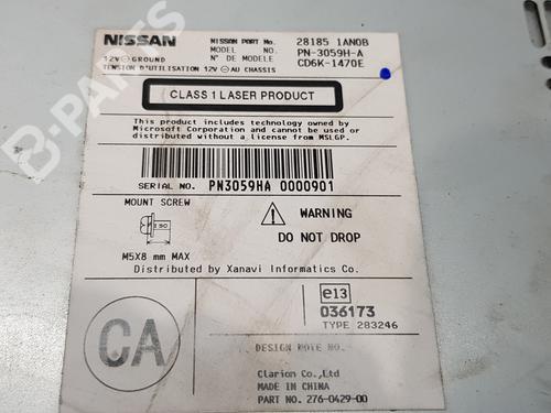 Radio NISSAN MURANO II (Z51) 3.5 4x4 | BP7965347E6 