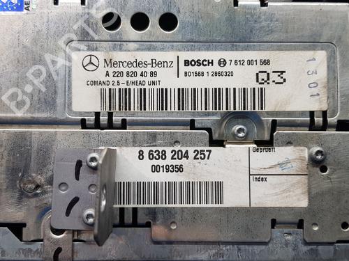 Radio MERCEDES-BENZ S-CLASS (W220)  | BP16395938E6 