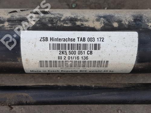 Rear axle VW CADDY IV MPV (SAB, SAJ) 2.0 TDI | BP9689318M2 