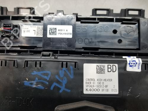 Climate control MAZDA 3 (BM, BN)  | BP29257821I5 