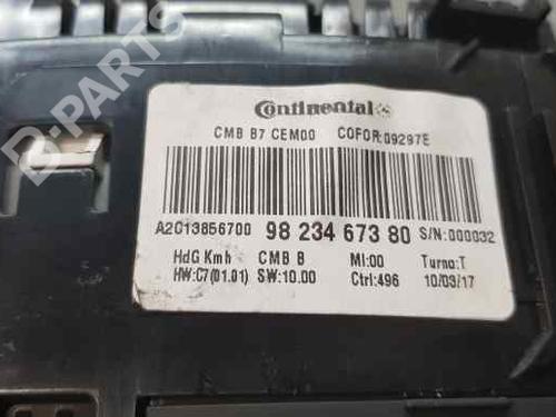 Instrument cluster CITROËN DS4 (NX_) 1.6 BlueHDi 120 | BP7650438C47 