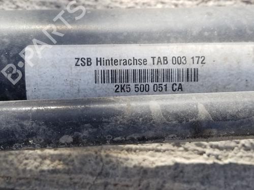 Rear axle VW CADDY IV Box Body/MPV (SAA, SAH)  | BP19934801M2 