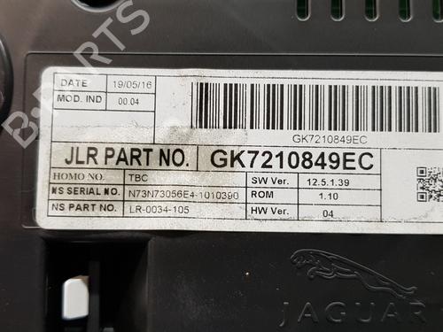 Instrument cluster LAND ROVER DISCOVERY SPORT (L550)  | BP20316396C47 