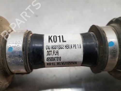 Left front driveshaft KIA NIRO I (DE)  | BP29249640M38 