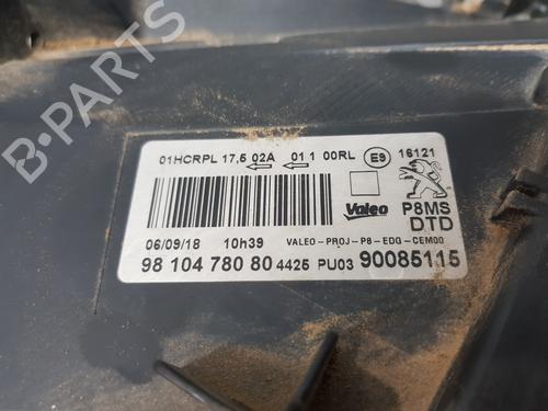 Right headlight PEUGEOT 3008 II SUV (MC_, MR_, MJ_, M4_)  | BP29878681C29
