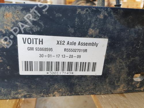 Rear axle OPEL VIVARO B Van (X82)  | BP27805929M2 