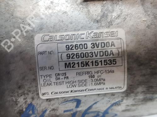 AC compressor NISSAN NV200 / EVALIA Bus  | BP17511948M34 