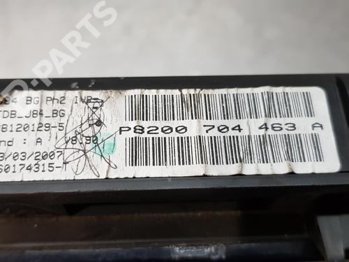 Instrument cluster RENAULT SCÉNIC II (JM0/1_)  | BP9953027C47 