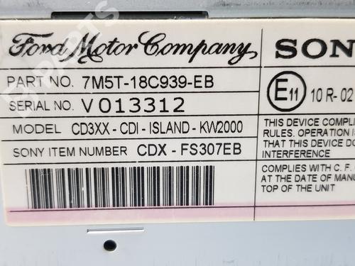 Bilradio FORD FOCUS II (DA_, HCP, DP)  | BP7594842E6 