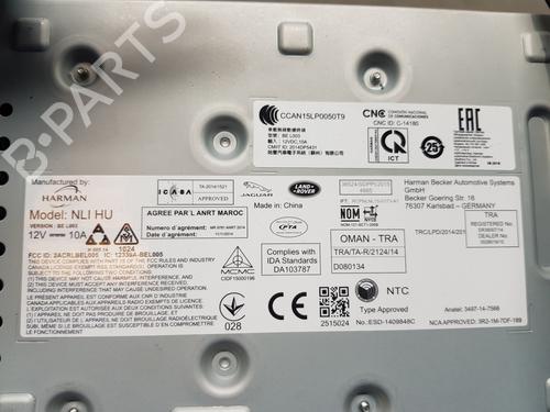 Radio LAND ROVER RANGE ROVER EVOQUE (L538)  | BP29121569E6 
