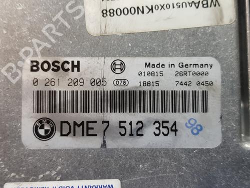 Engine control unit (ECU) BMW 3 Compact (E46)  | BP18083970M57 
