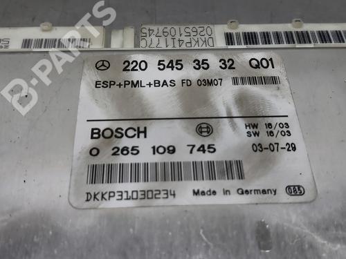 Electronic module MERCEDES-BENZ S-CLASS (W220)  | BP11875138M83 
