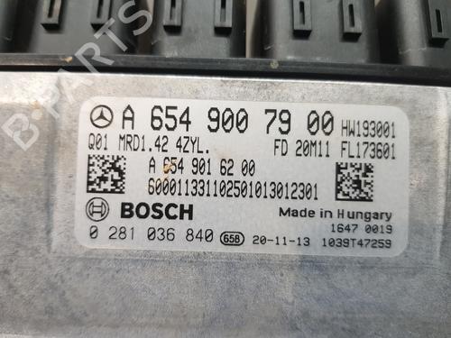 Engine control unit (ECU) MERCEDES-BENZ A-CLASS (W177) A 200 d (177.012) | BP29935063M57