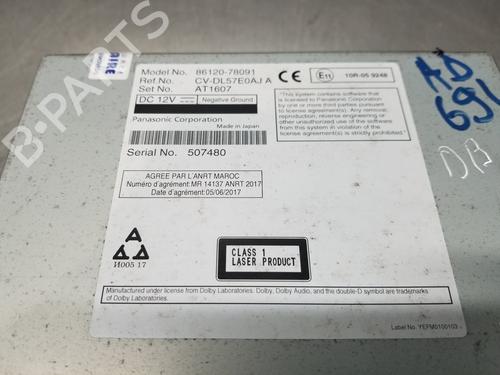 Radio LEXUS NX (_Z1_)  | BP24120526E6 