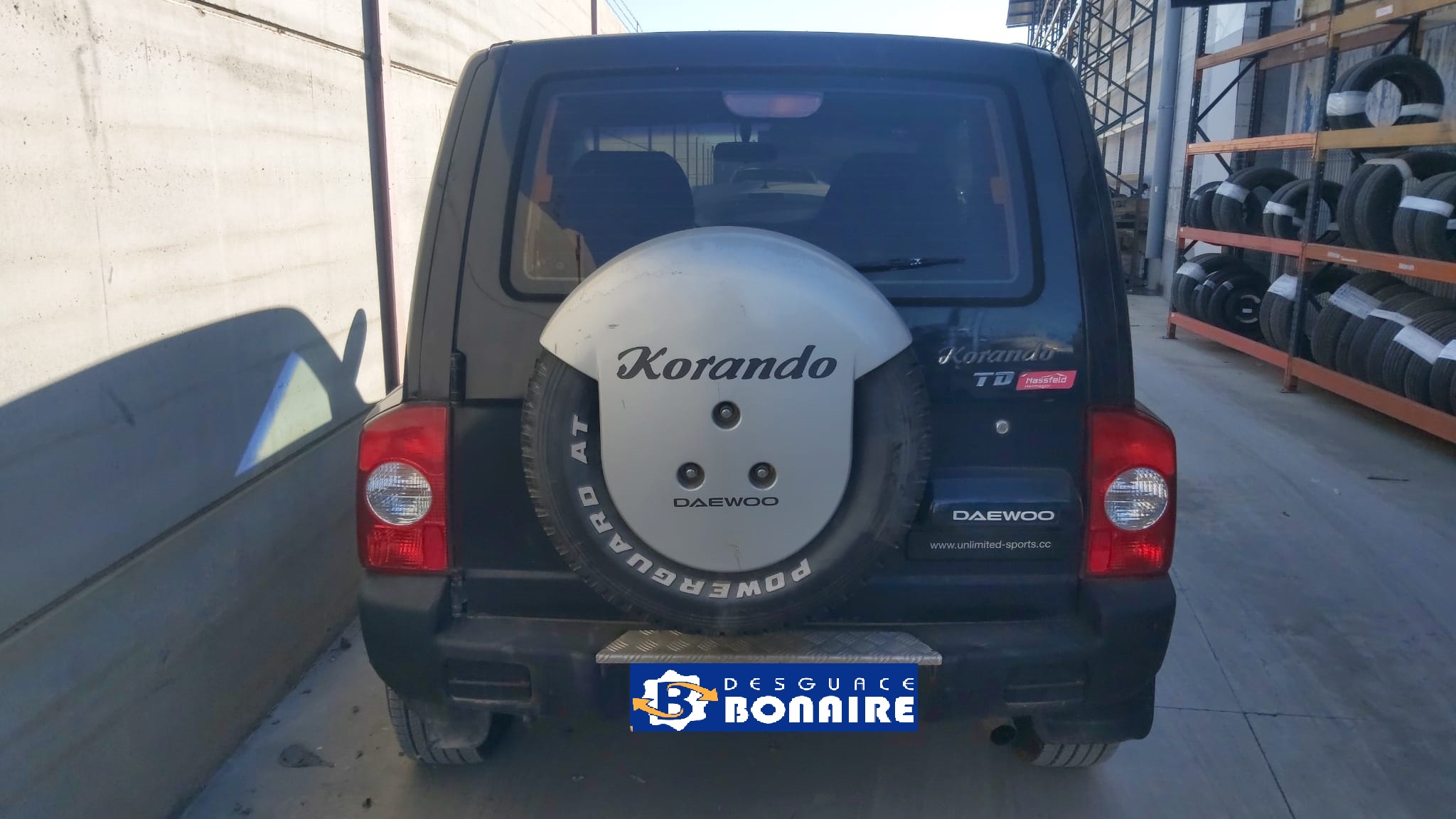 Cardan achter SSANGYONG KORANDO (KJ) 2.3 TDiC 4x4 7593177 | B-Parts