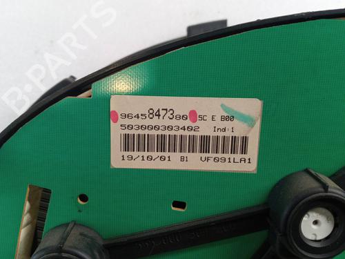 Instrument cluster PEUGEOT 206 Hatchback (2A/C) 2.0 S16 | BP25904460C47 