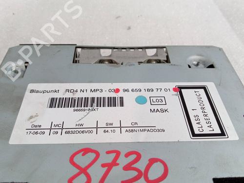 Radio PEUGEOT 3008 I MPV (0U_) 1.6 HDi | BP24397014E6 