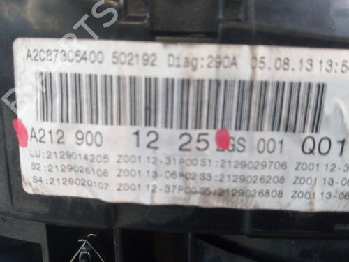 Instrument cluster MERCEDES-BENZ E-CLASS (W212) E 300 Hybrid / BlueTEC Hybrid (212.098) | BP24638320C47 - Image 2