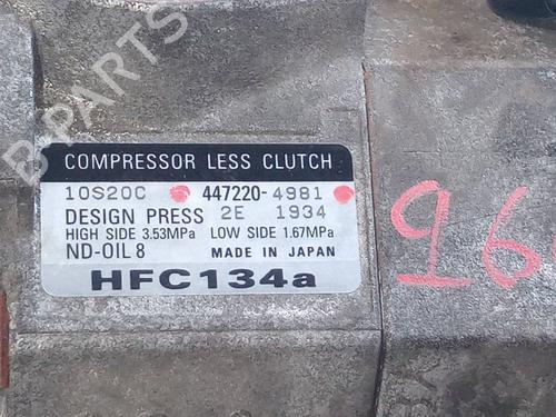 AC compressor CHRYSLER VOYAGER IV (RG, RS) 2.5 CRD | BP30387924M34