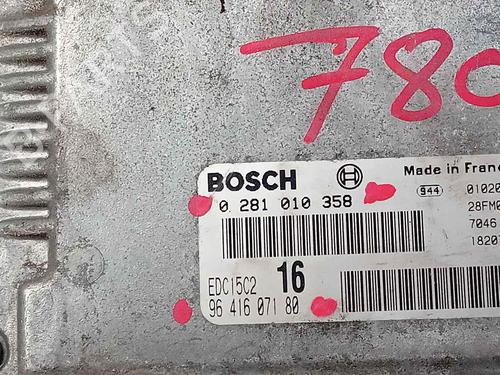 Engine control unit (ECU) CITROËN XSARA PICASSO (N68) 2.0 HDi | BP18821553M57 