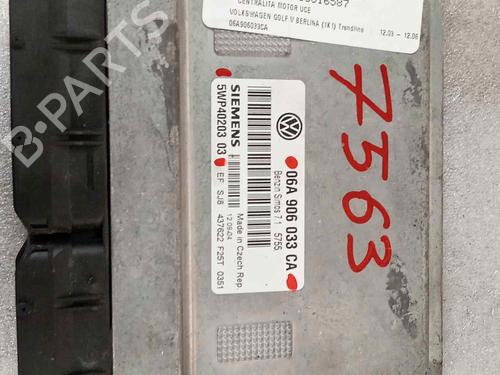 Used Engine control unit (ECU) VW GOLF V (1K1) 1.6 (102 hp) 19643847