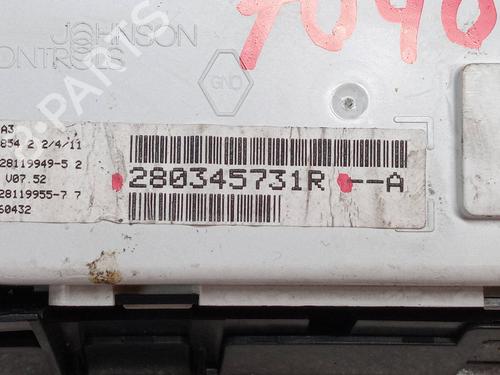 Instrument cluster RENAULT TWINGO II (CN0_) 1.5 dCi 75 | BP16222122C47 