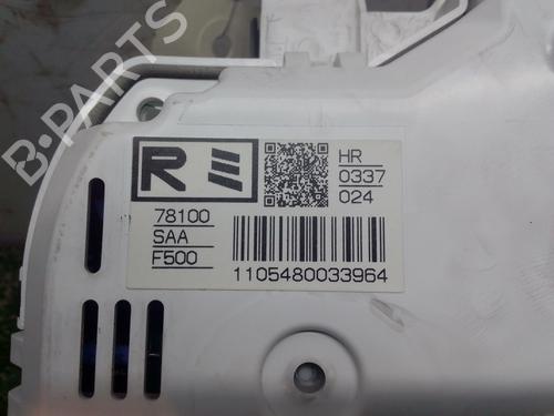 Instrument cluster HONDA JAZZ II (GD_, GE3, GE2) 1.3 iDSi (GD1) | BP8276172C47 