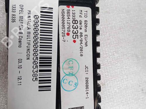 Display monitor OPEL MERIVA B MPV (S10)  | BP15252393C48 
